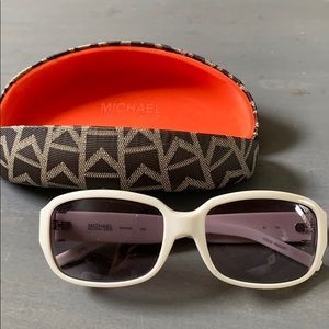 Michael Kors Sunglasses-White